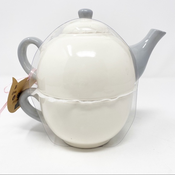 *SOLD* Cat Mom Gift WHIMSICAL Cat Teapot Cat Mug - Picture 2 of 6